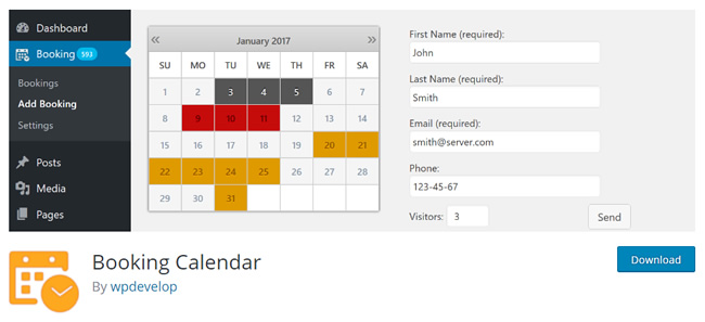 9 плагинов WordPress для бронирования и планирования событий в календаре