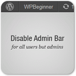 Как отключить верхнюю админ-панель в WordPress для всех пользователей кроме администраторов
