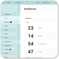 DP Dashboard – альтернативна тема оформлення для консолі WordPress