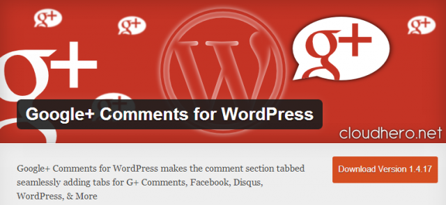 Как добавить комментарии Google+ в WordPress