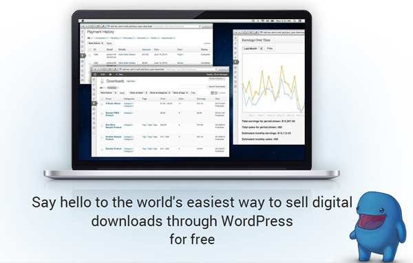 Easy Digital Downloads – плагин WordPress для продажи цифровых продуктов и услуг