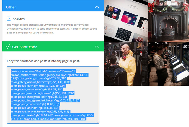 InstaShow — WordPress плагін для створення галерей фотографій із Instagram