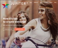 Jupiter – професійна WordPress тема для створення сайту будь-якого типу