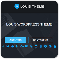 Louis — новая бесплатная тема WordPress для личного блога или бизнес сайта