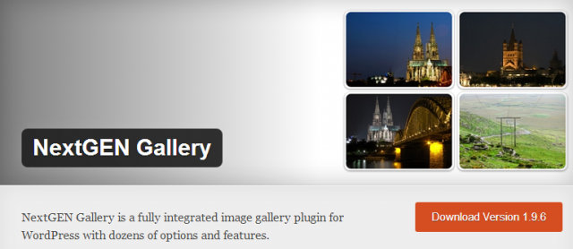 NextGEN Gallery — самый популярный WordPress плагин для фото