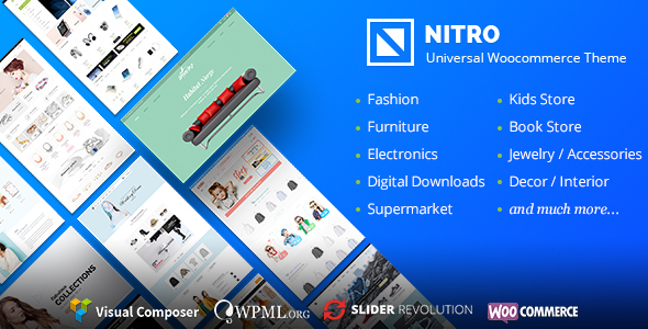 Nitro – єдина WooCommerce тема, яка вам потрібна для магазину на WordPress