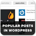 Как отображать популярные WordPress записи без помощи плагина