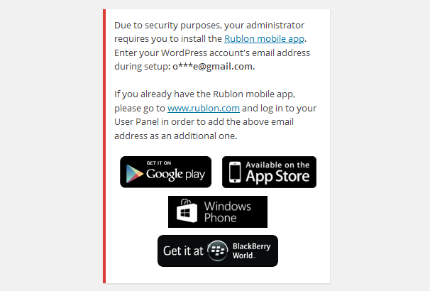 Як захистити сторінку авторизації WordPress від хакерів за допомогою плагіна Rublon