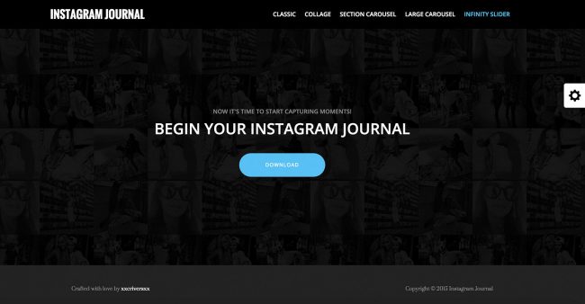 Instagram Journal - плагін WordPress для виведення стрічок Instagram на вашому сайті