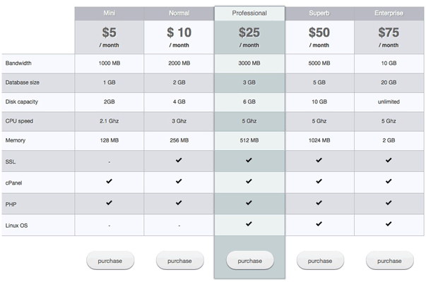Як додати таблицю порівняння цін та послуг з адаптивною версткою на WordPress-сайті