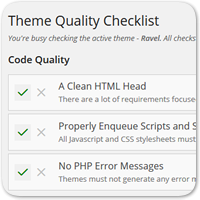 Новий плагін Theme Checklist для підготовки тем до додавання до каталогу WordPress.org