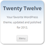 Twenty Twelve — новая стандартная тема WordPress